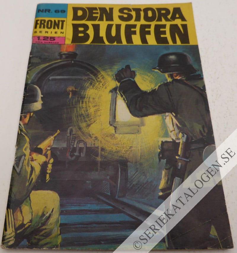 Framsida på Frontserien #69 - Den stora bluffen (1970)