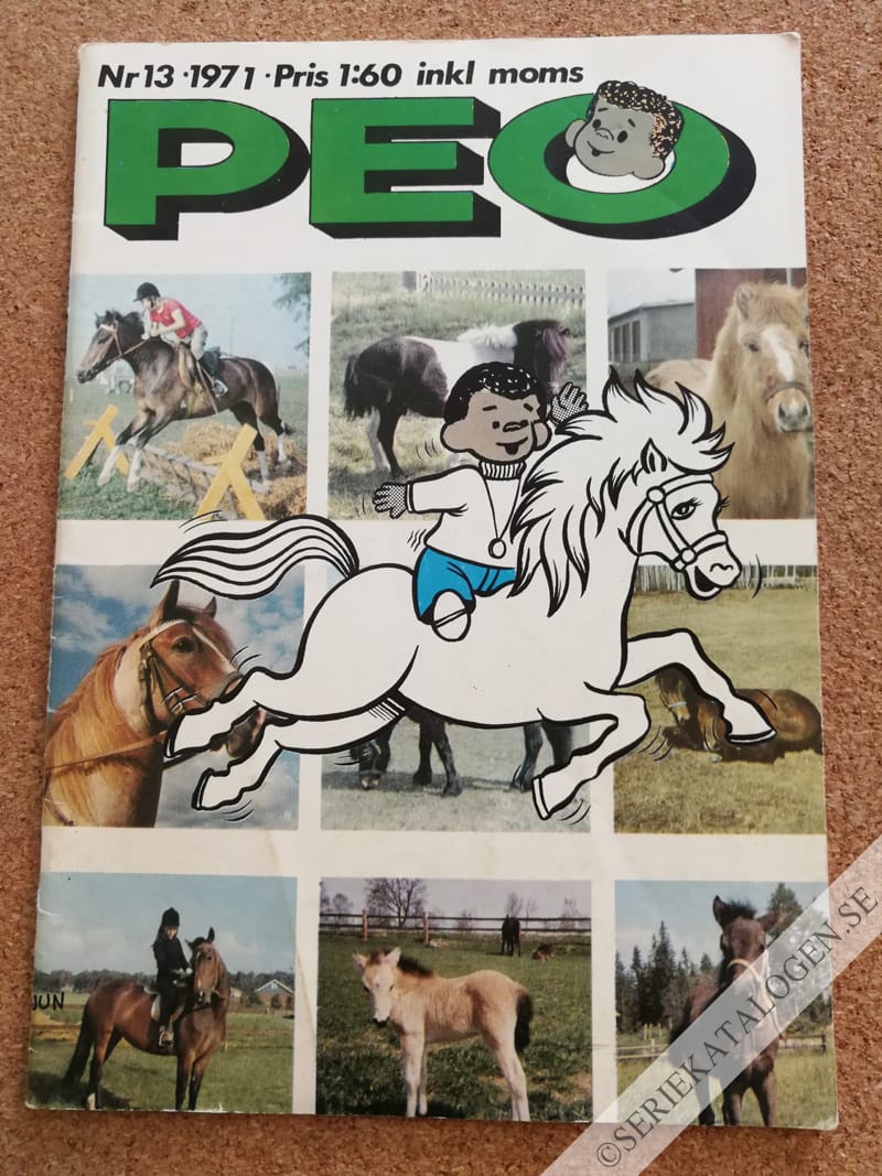Framsida på Peo #13 (1971)