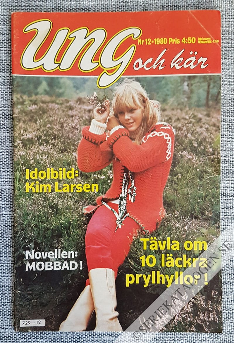 Framsida på Ung och kär #12 (1980)