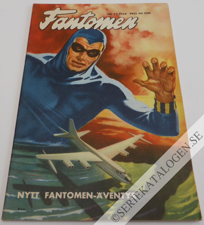 Framsida på Fantomen #22 (1956)
