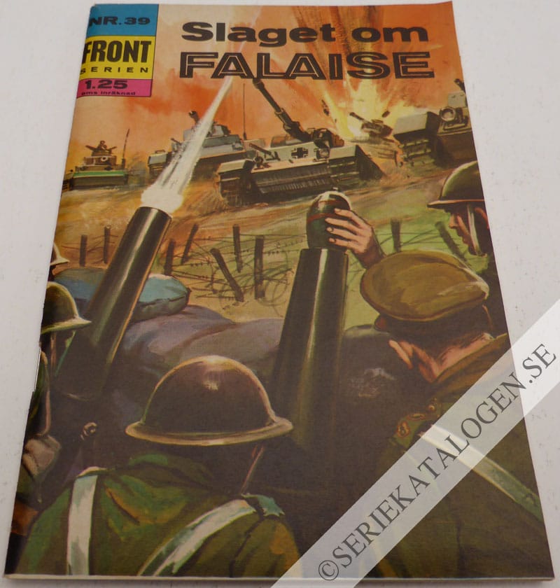 Framsida på Frontserien Slaget om Falaise (1968)
