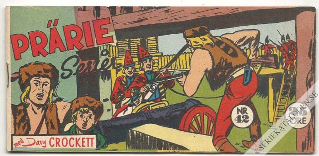 Framsida på Prärie-serier #42 (1959)
