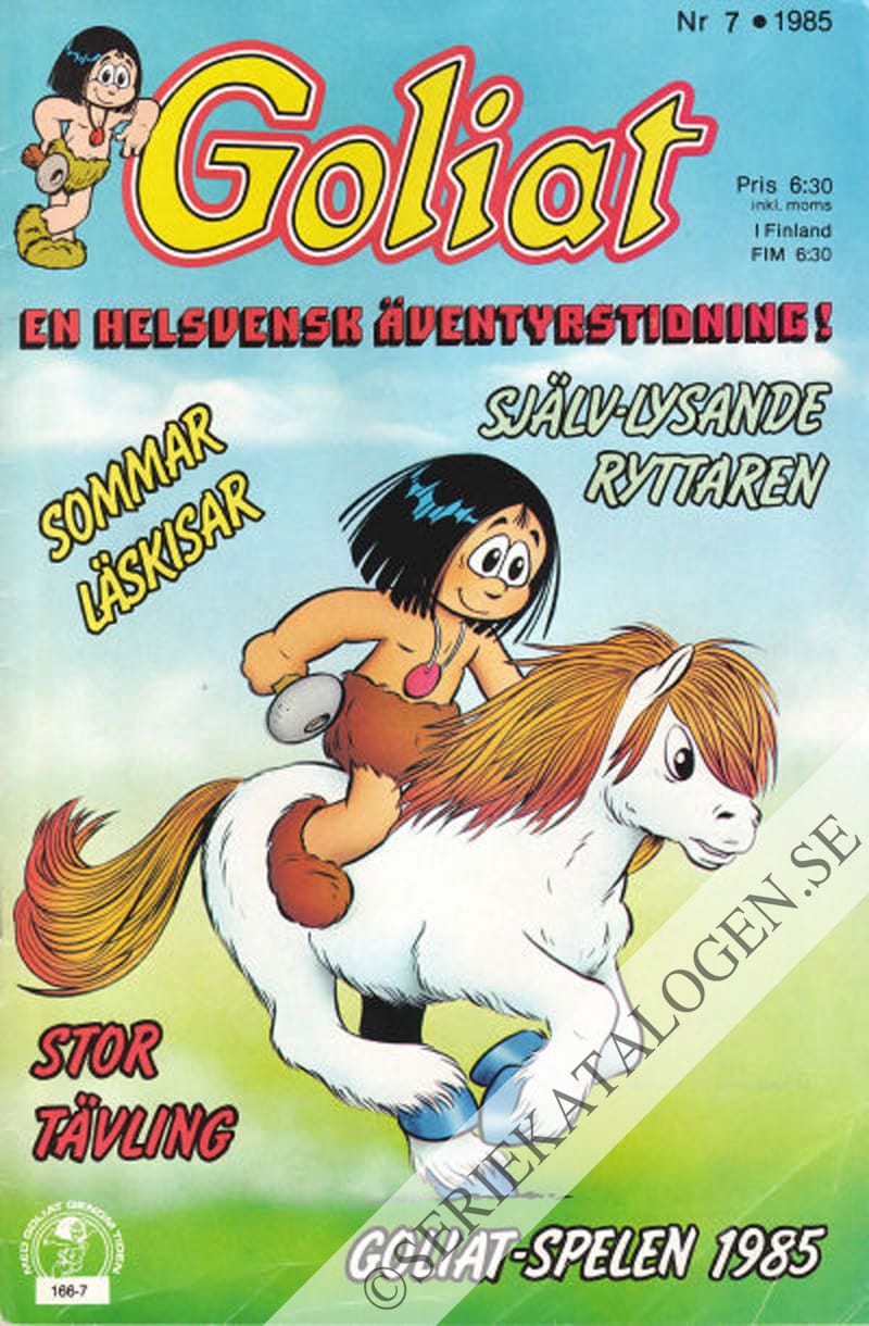 Framsida på Goliat #7 (1985)