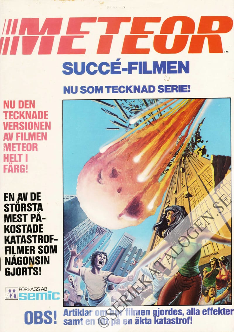 Framsida på Meteor # (1980)