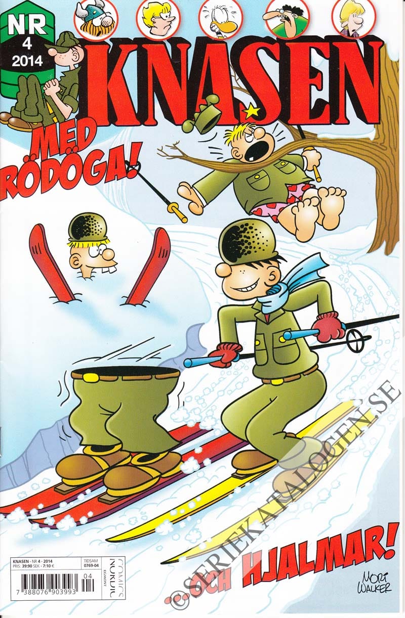 Framsida på Knasen #4 (2014)