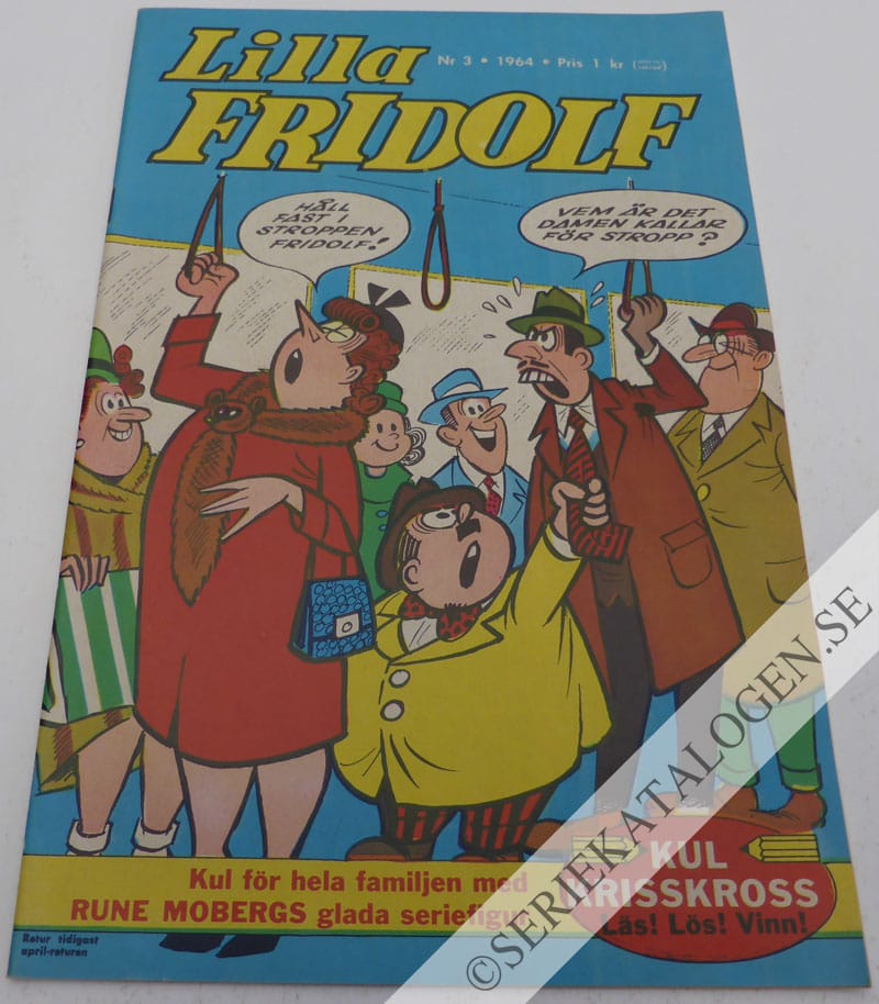 Framsida på Lilla Fridolf #3 (1964)