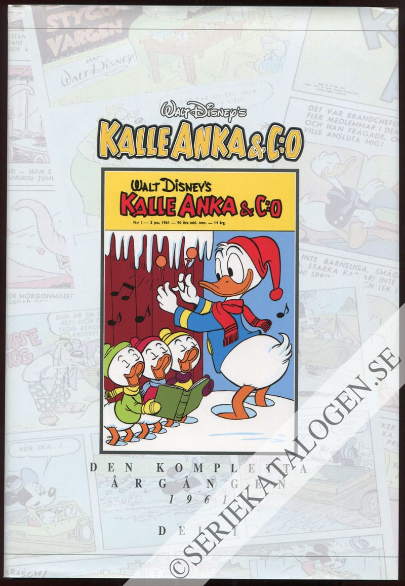 Framsida på Kalle Anka & C:o - den kompletta årgången 1961 del 1 (2006)