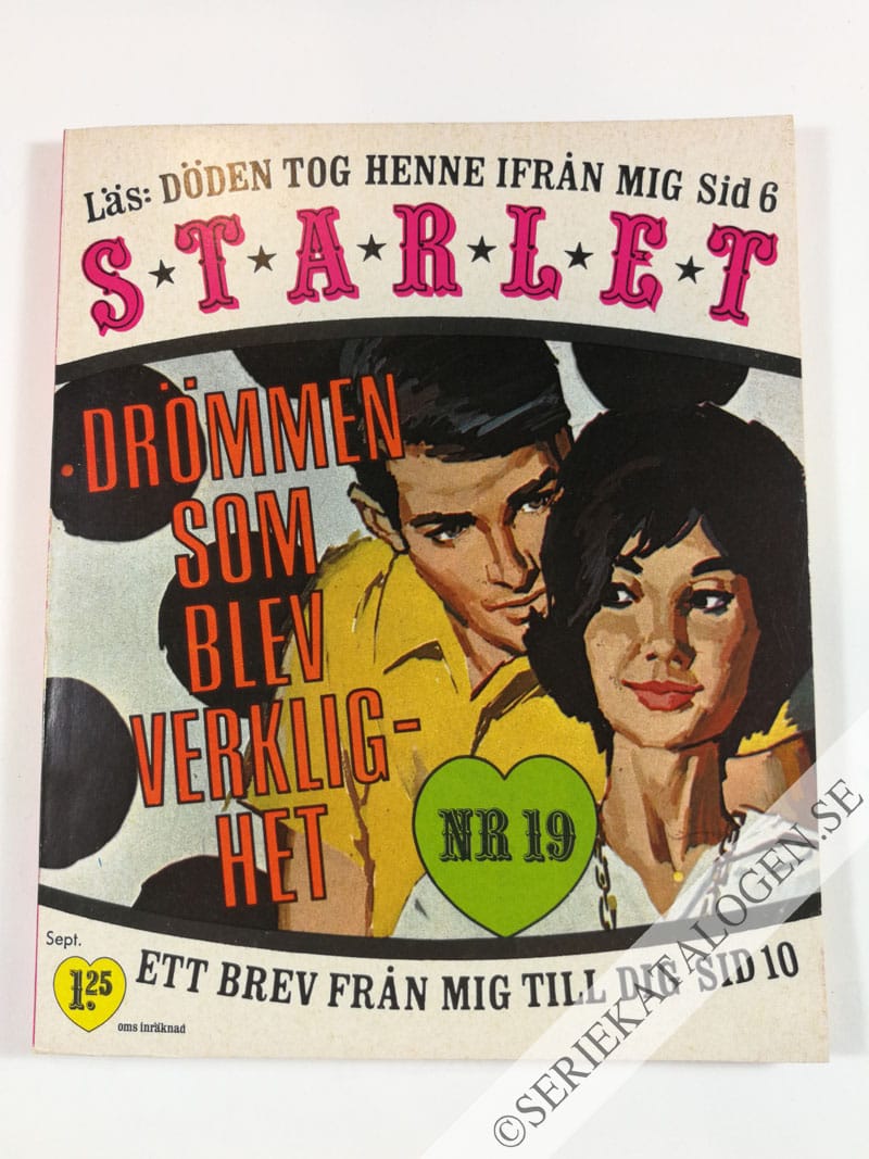 Framsida på Starlet #19 (1967)