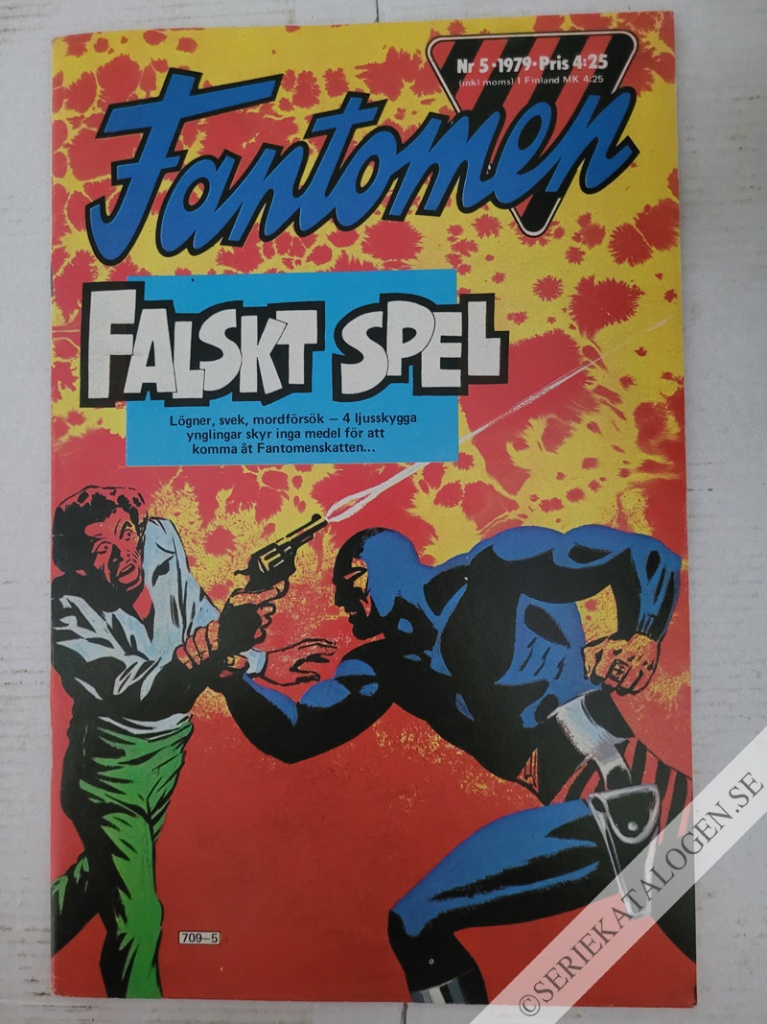 Framsida på Fantomen #5 (1979)