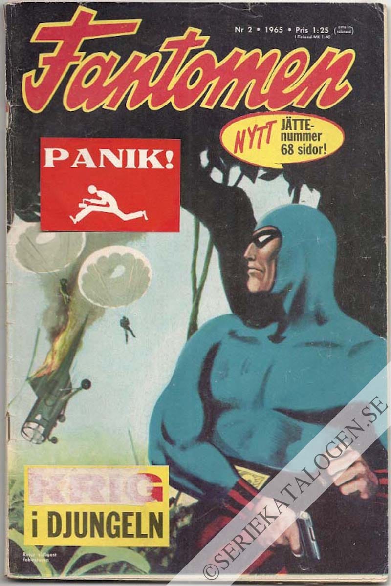 Framsida på Fantomen #2 (1965)