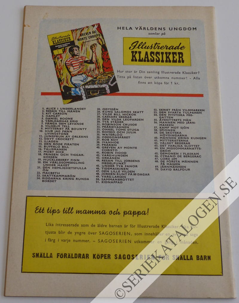 Baksida på Lord Jim (1958)