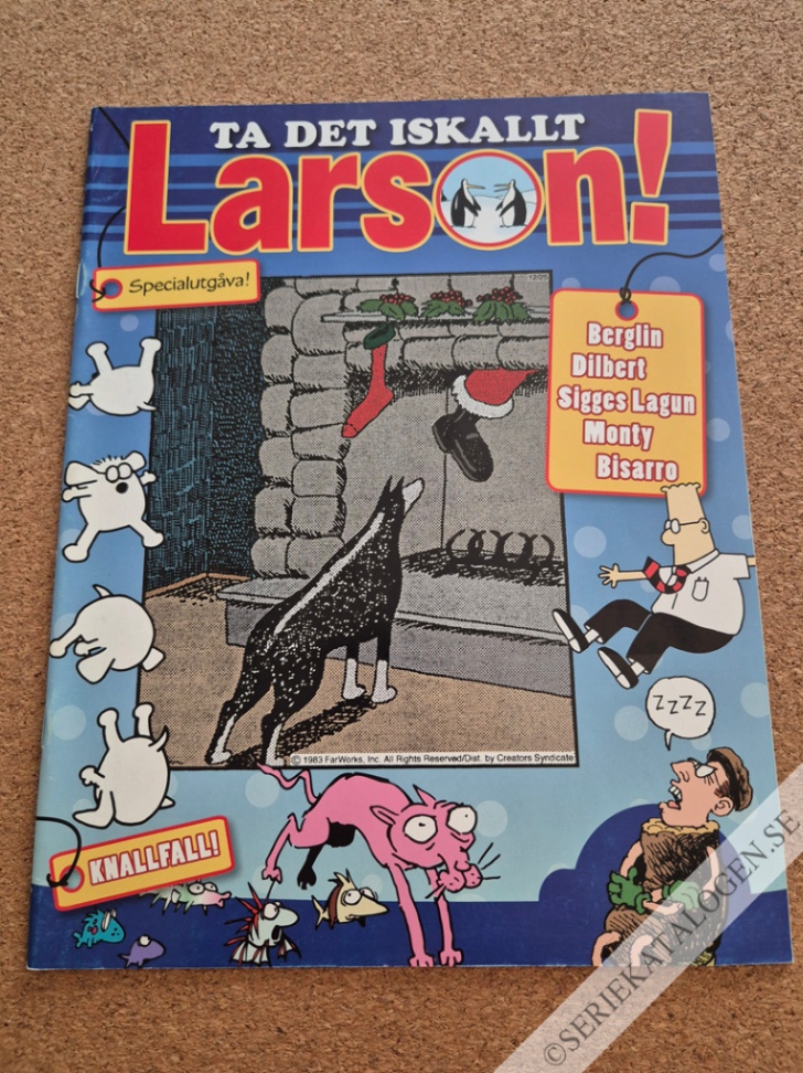 Framsida på Larson! julalbum Ta det iskallt (2009)