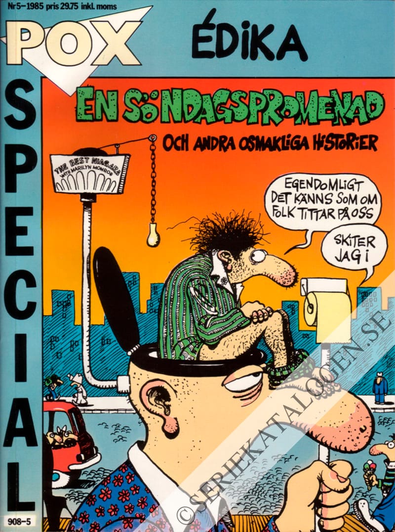 Framsida på Pox special En söndagspromenad (1985)