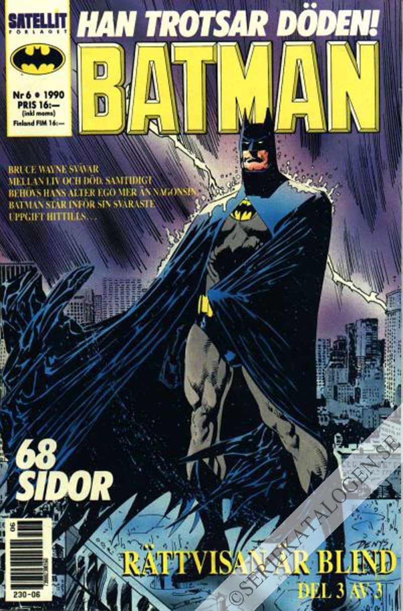 Framsida på Batman #6 (1990)