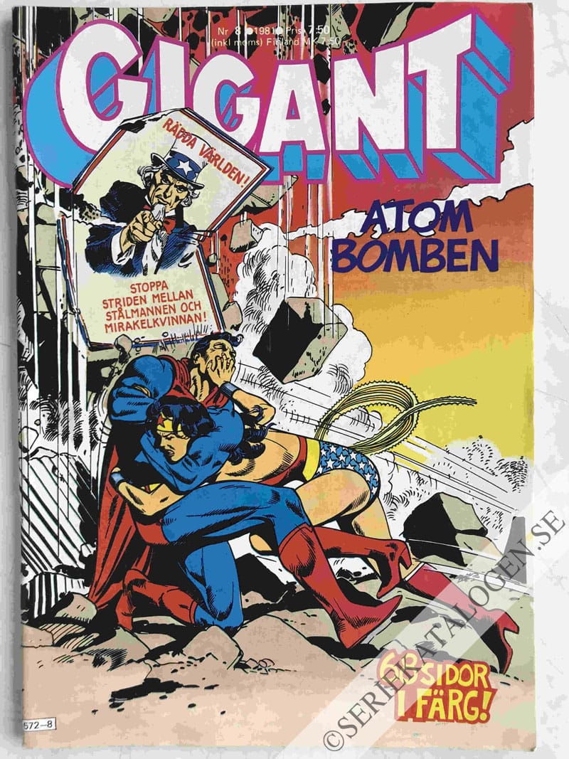 Framsida på Gigant #8 (1981)