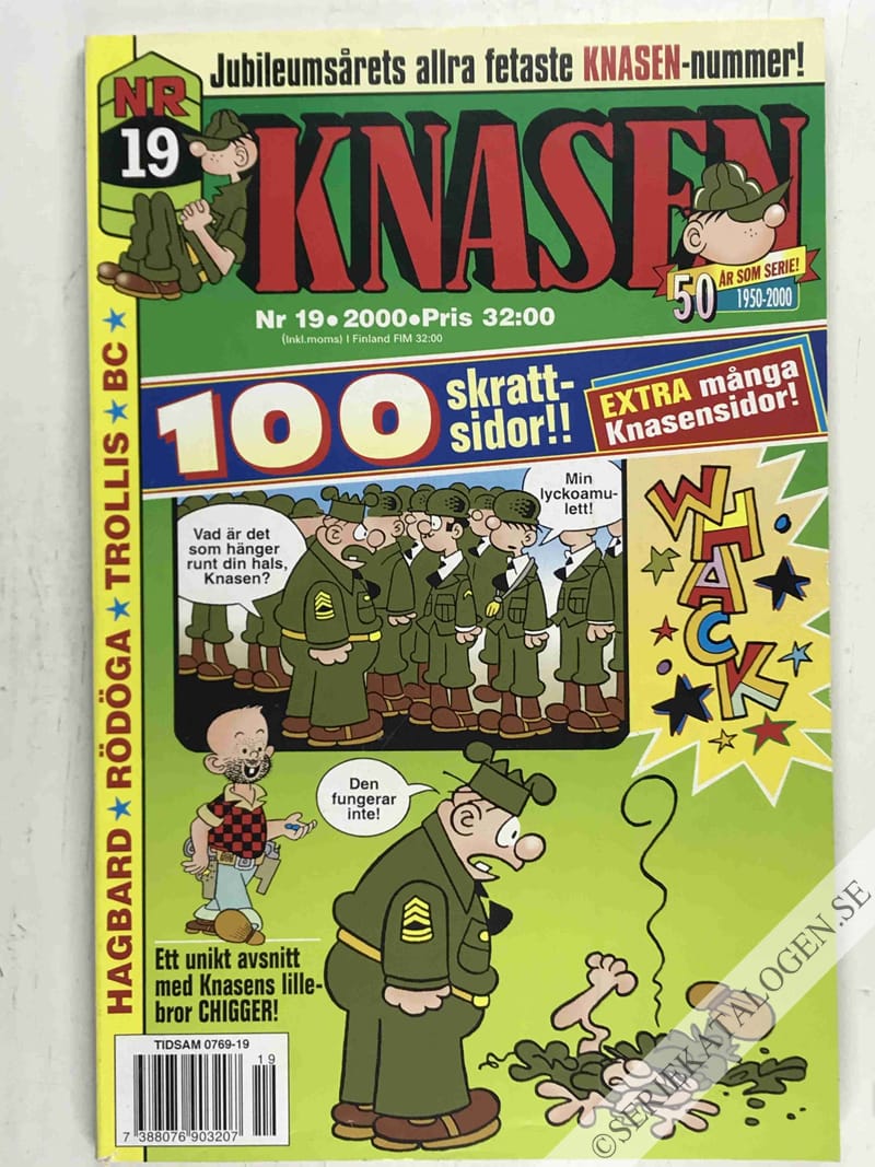 Framsida på Knasen #19 (2000)