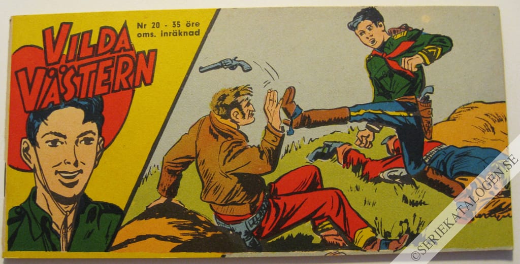 Framsida på Vilda Västern #20 (1962)