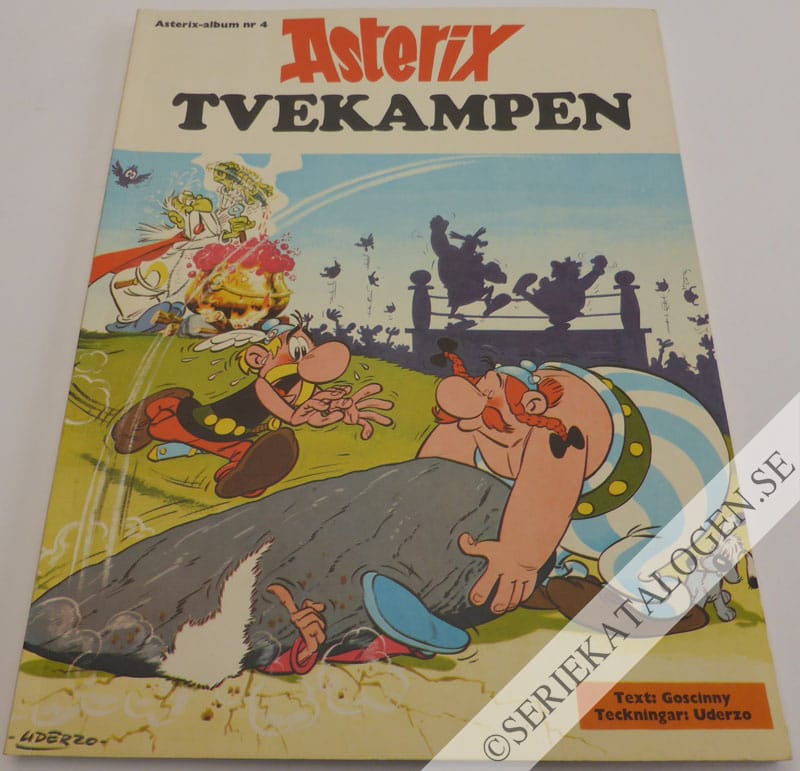 Framsida på Asterix Tvekampen (1971)