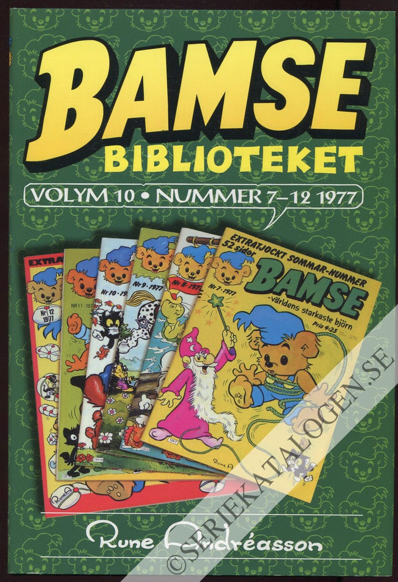 Framsida på Bamsebiblioteket #10 (2004)