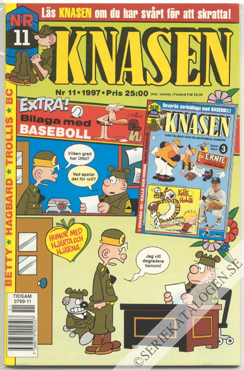 Framsida på Knasen #11 (1997)