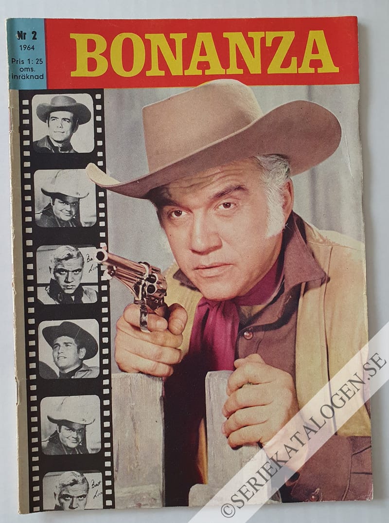 Framsida på Bonanza #2 (1964)