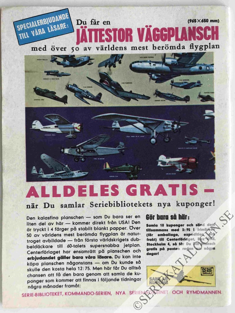 Baksida på Bomba Berlin (1963)