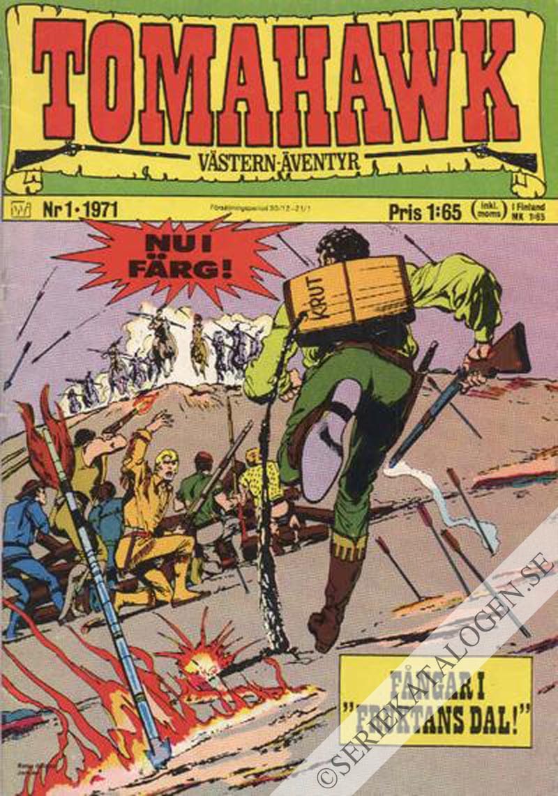 Framsida på Tomahawk #1 (1971)
