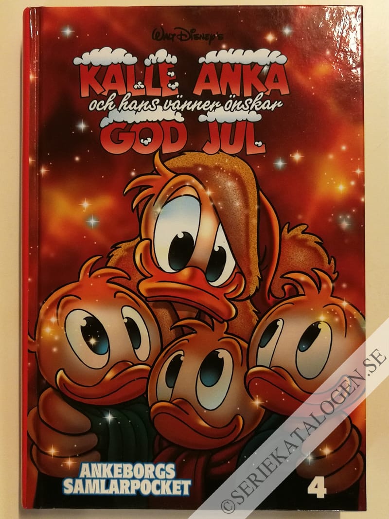 Framsida på Ankeborgs samlarpocket Kalle Ankas julpocket/Kalle Anka och hans vänner önskar god jul! (2016)