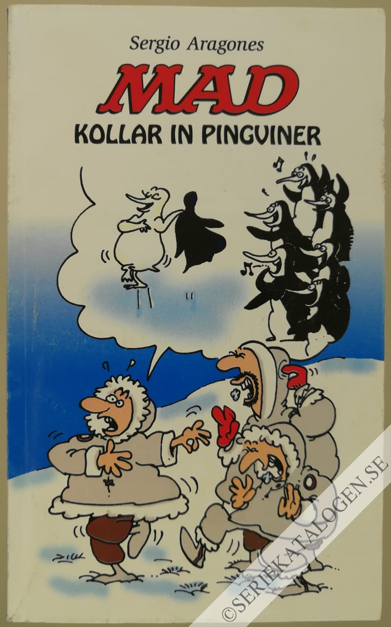 Framsida på Humorpocket Mad kollar in pingviner (1998)
