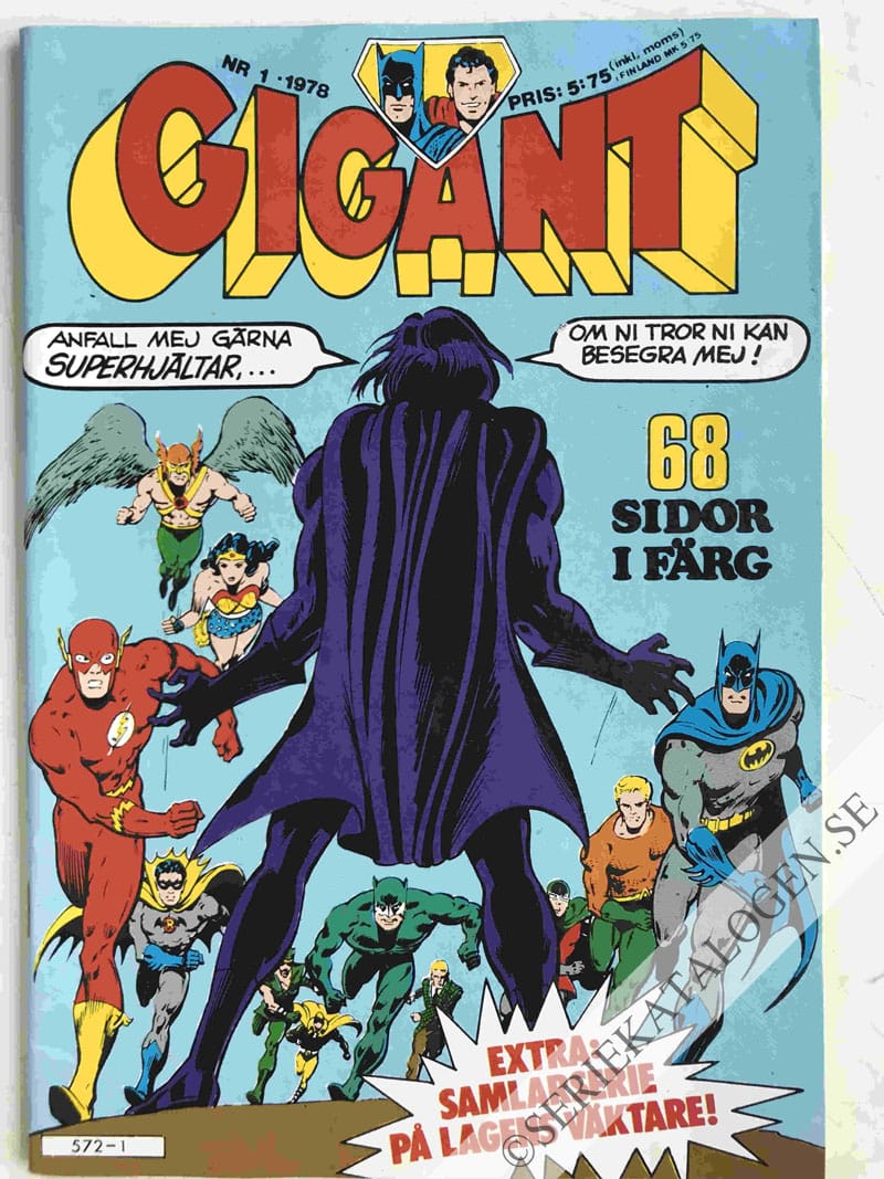 Framsida på Gigant #1 (1978)