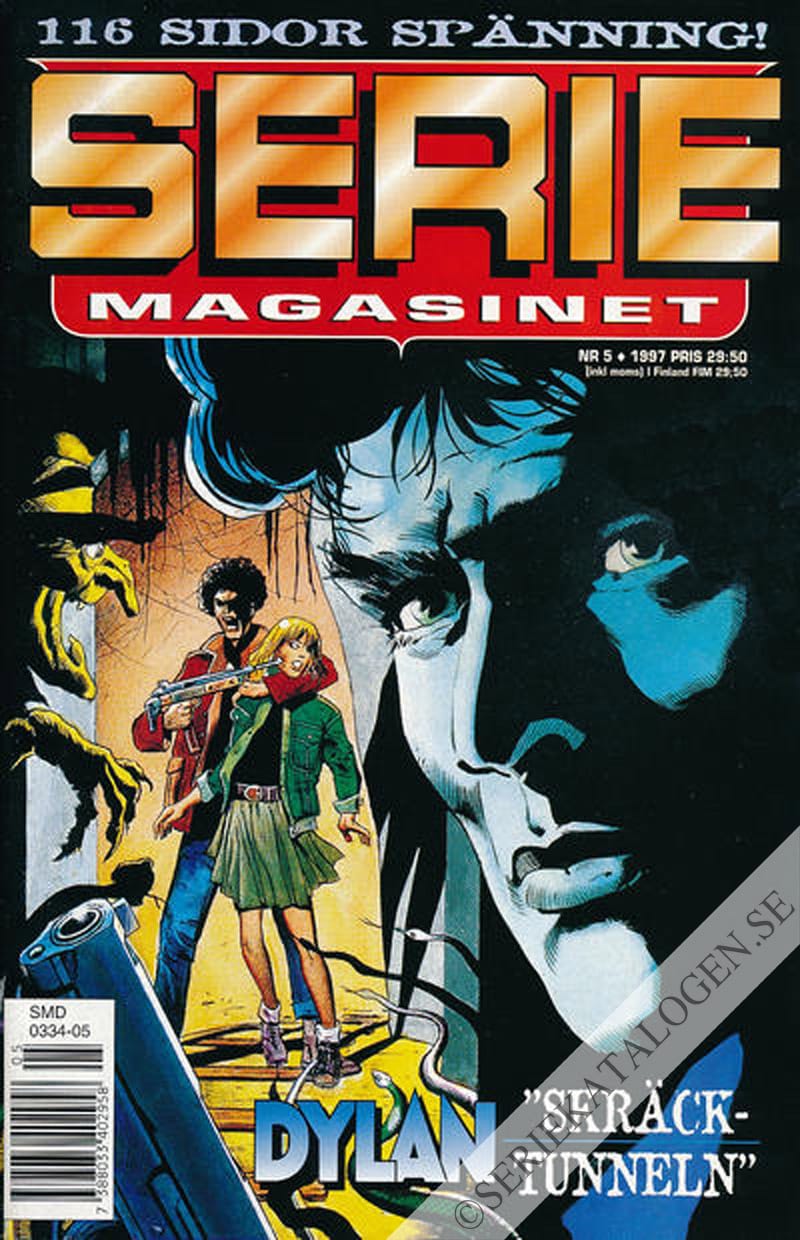 Framsida på Seriemagasinet #5 (1997)