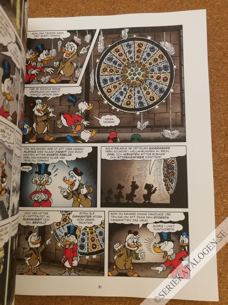 Exempel på Farbror Joakim och Kalle Anka: Solens son (2020)