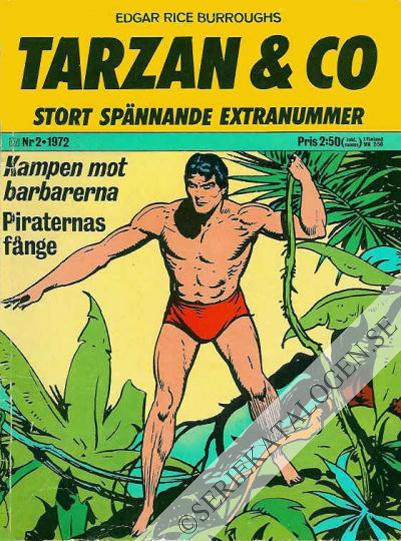 Framsida på Tarzan & co #2 (1972)