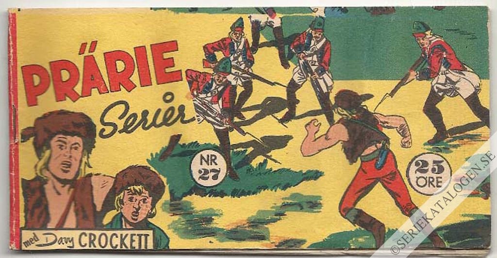 Framsida på Prärie-serier #27 (1958)