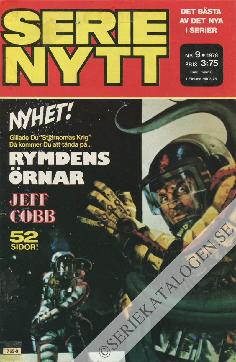 Framsida på Serie-Nytt #9 (1978)