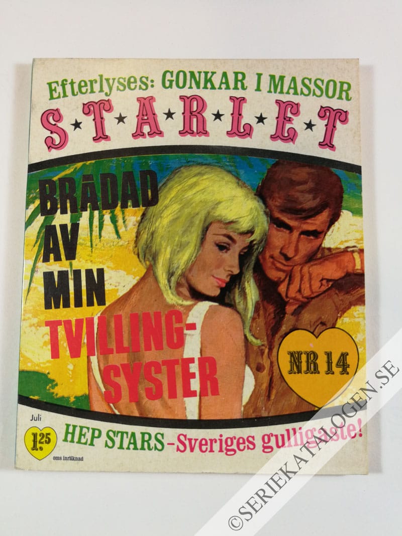 Framsida på Starlet #14 (1967)