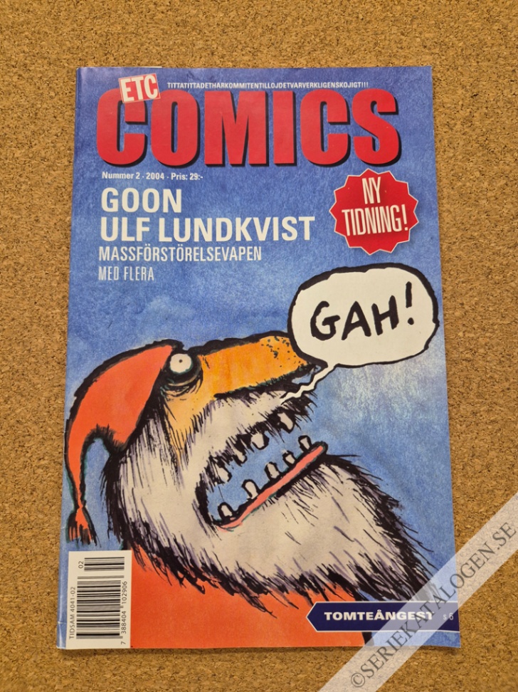 Framsida på ETC Comics #2 (2004)