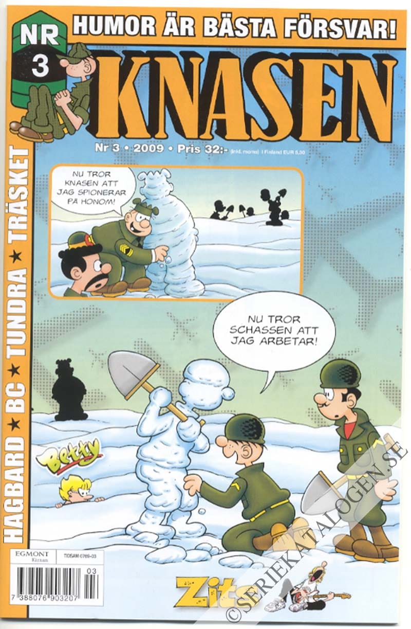 Framsida på Knasen #3 (2009)