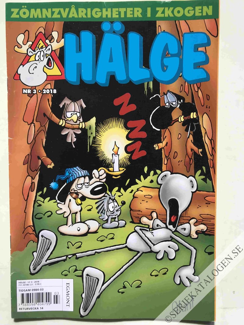 Framsida på Hälge #3 (2018)