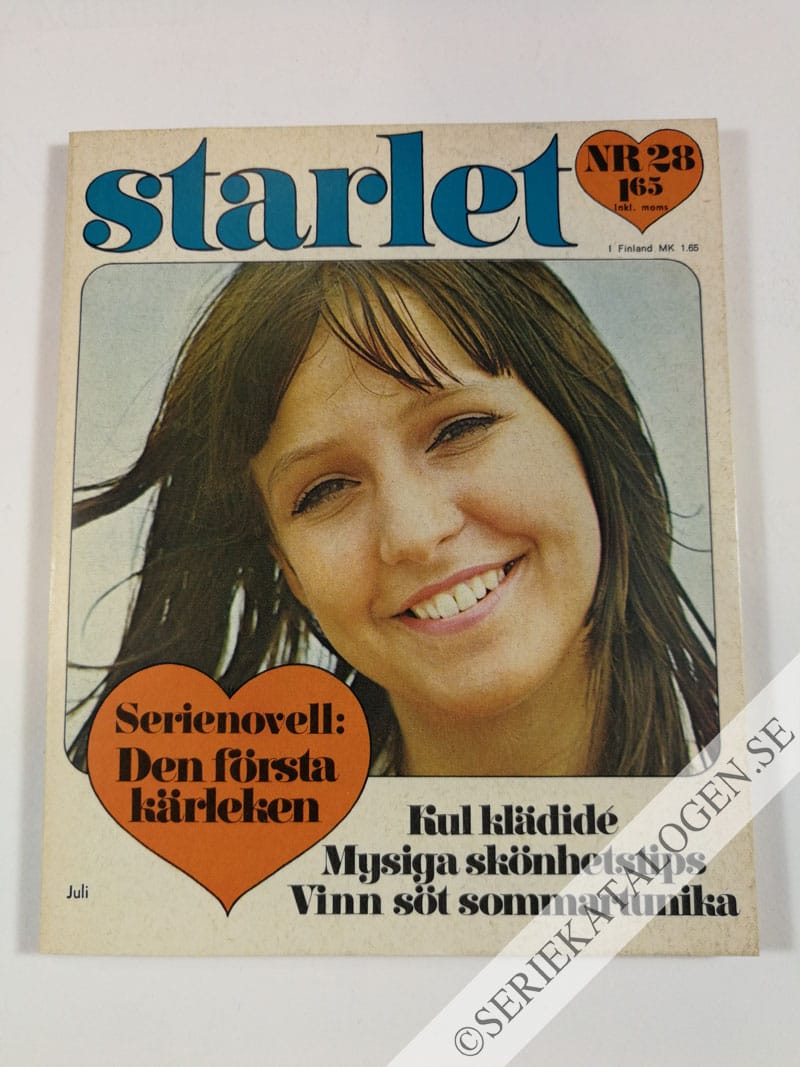 Framsida på Starlet #28 (1971)