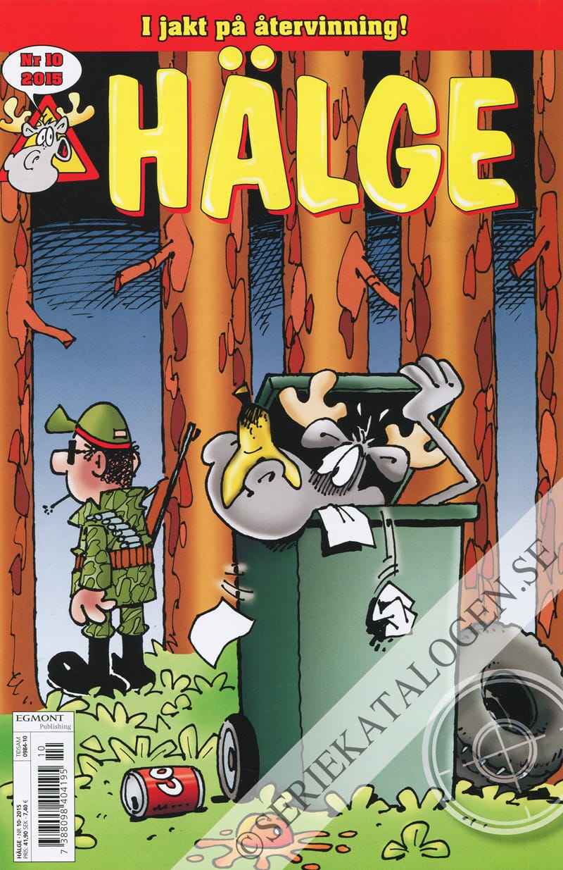 Framsida på Hälge #10 (2015)