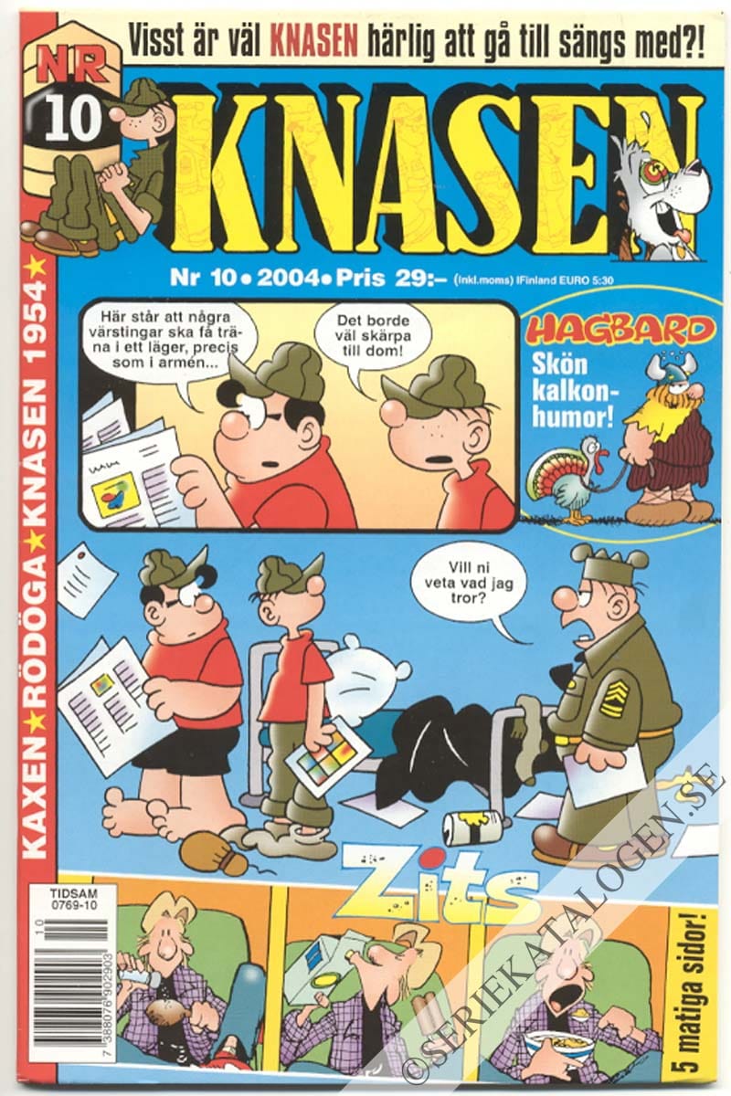 Framsida på Knasen #10 (2004)