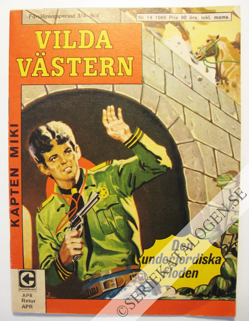 Framsida på Vilda Västern #14 (1969)