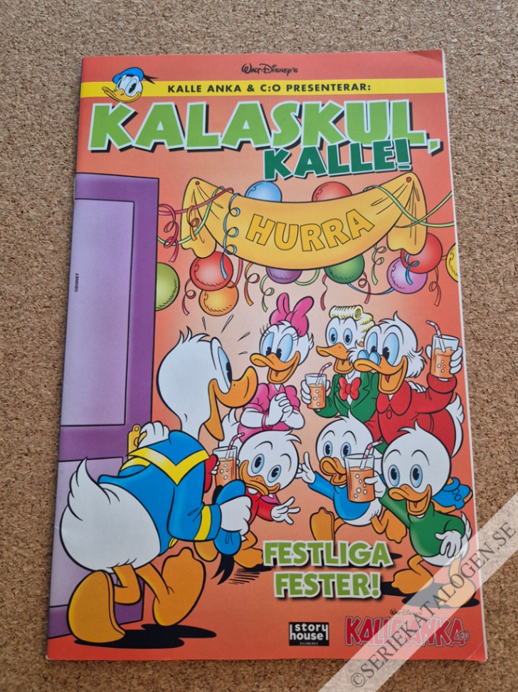 Framsida på Kalle Anka & C:o presenterar (Kalle Anka & C:o Megapåse) Kalaskul, Kalle! (2023)