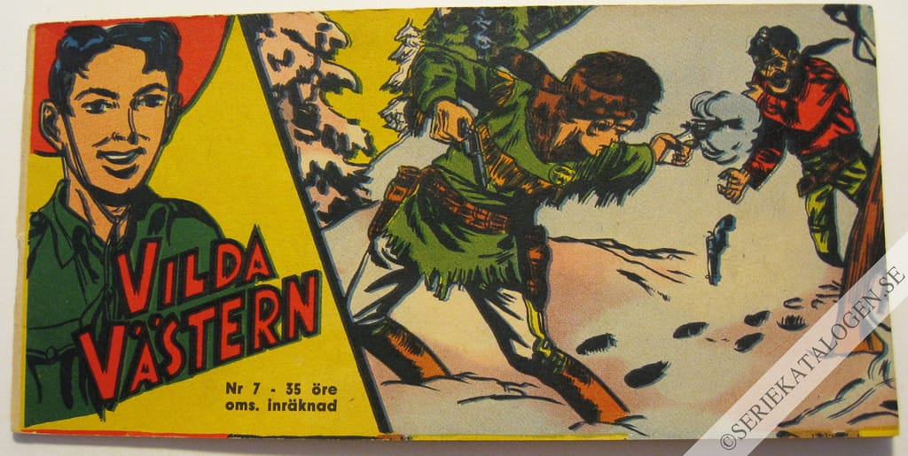 Framsida på Vilda Västern #7 (1963)