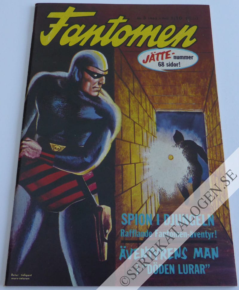 Framsida på Fantomen #3 (1963)