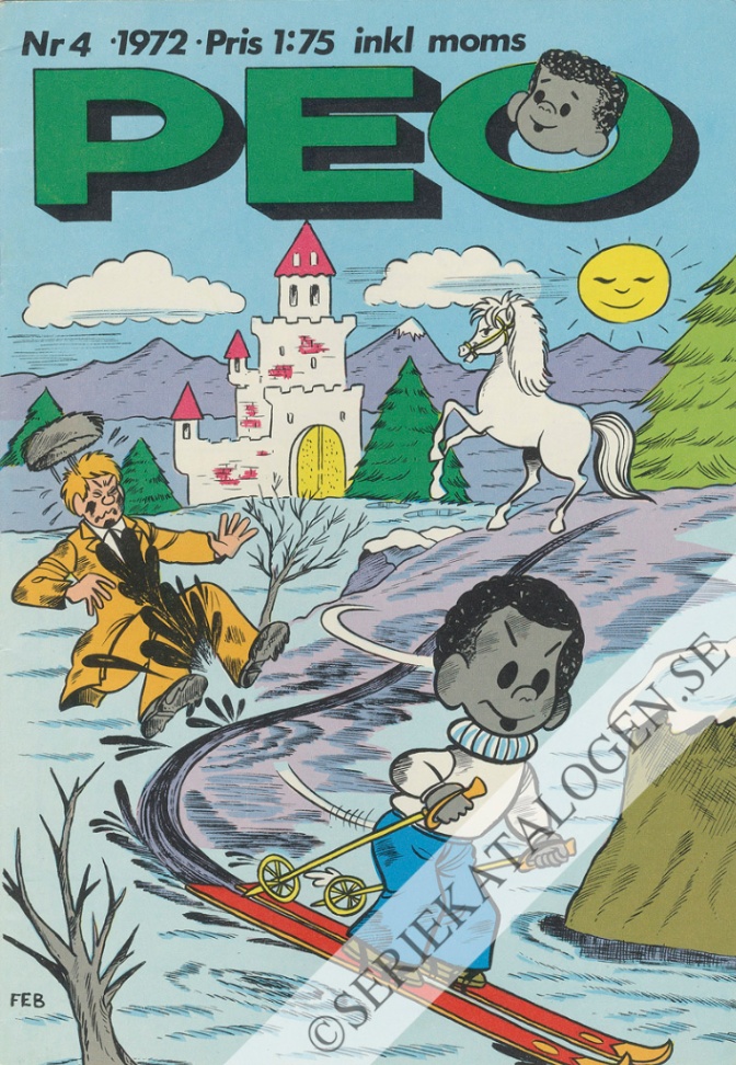 Framsida på Peo #4 (1972)