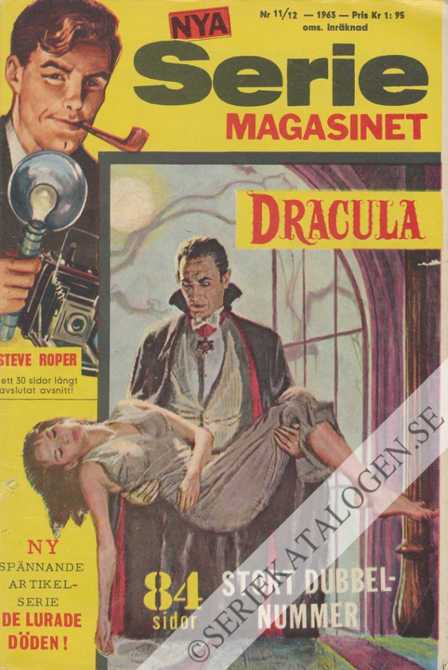 Framsida på Seriemagasinet #11-12 (1963)