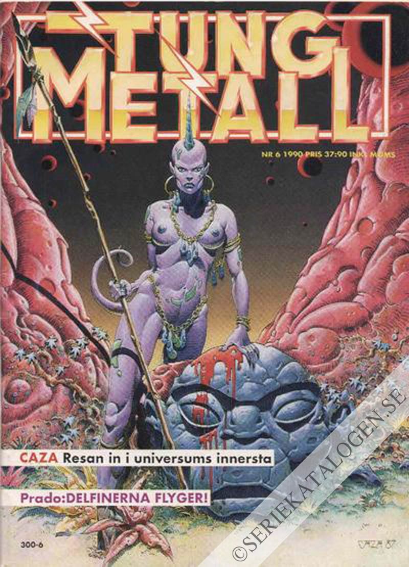 Framsida på Tung metall #6 (1990)