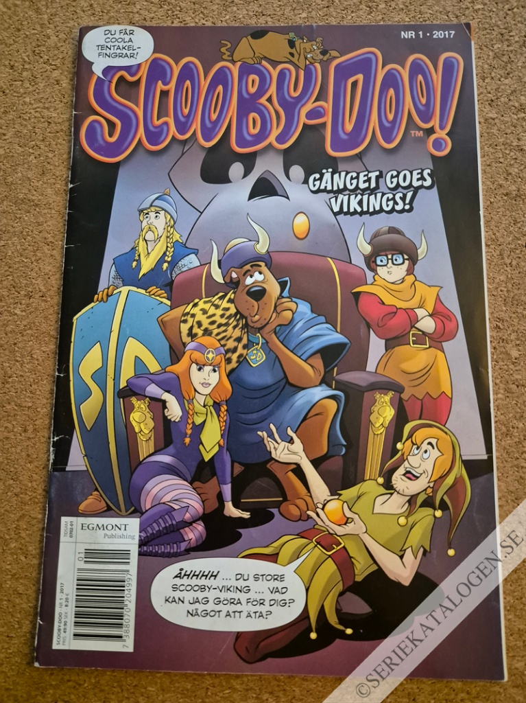 Framsida på Scooby-Doo! #1 (2017)